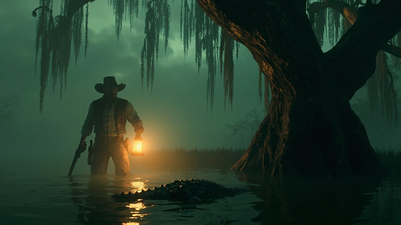 Legendary Gator in Red Dead Redemption 2: spawn, hunt, and rewards